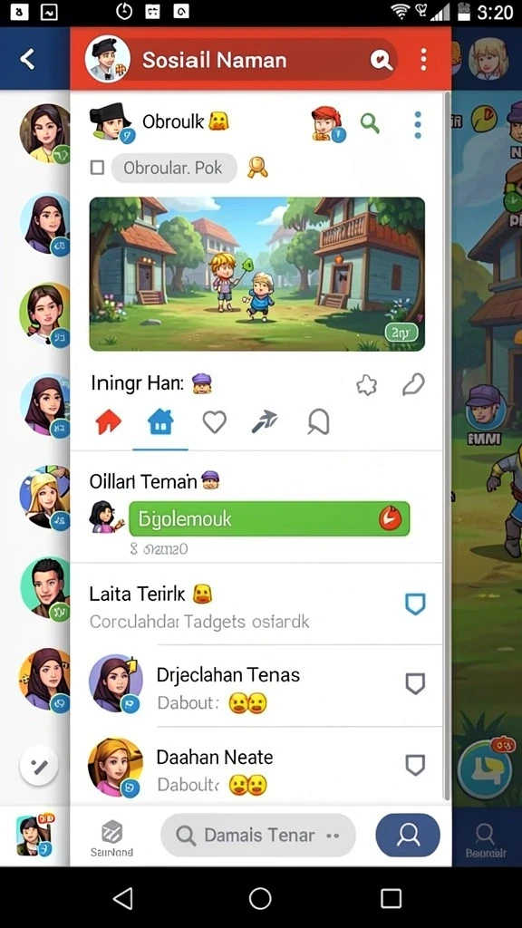 Tampilan antarmuka yang menarik dan mudah digunakan.