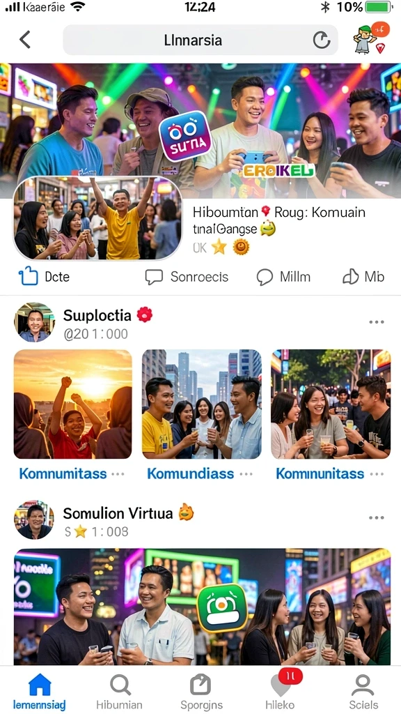Tantangan seru dari level yang sulit.