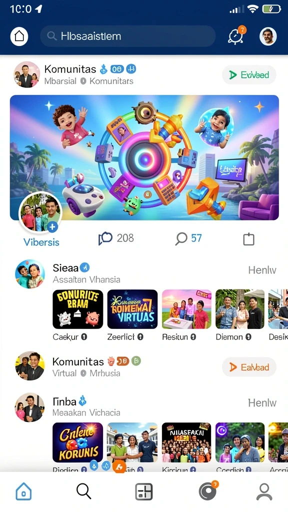 Tampilan antarmuka yang menarik dan mudah digunakan.