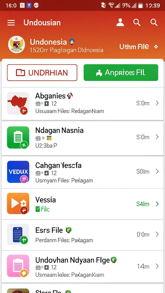 Tampilan antarmuka yang sederhana dan intuitif.