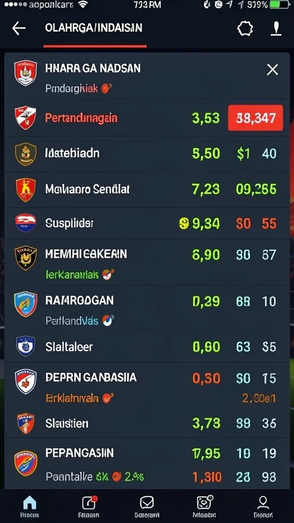 Tampilan awal permainan yang menarik.