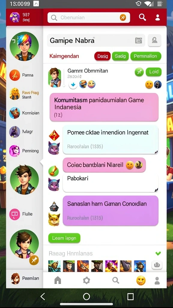 Tampilan antarmuka pengguna yang menarik dan mudah digunakan.
