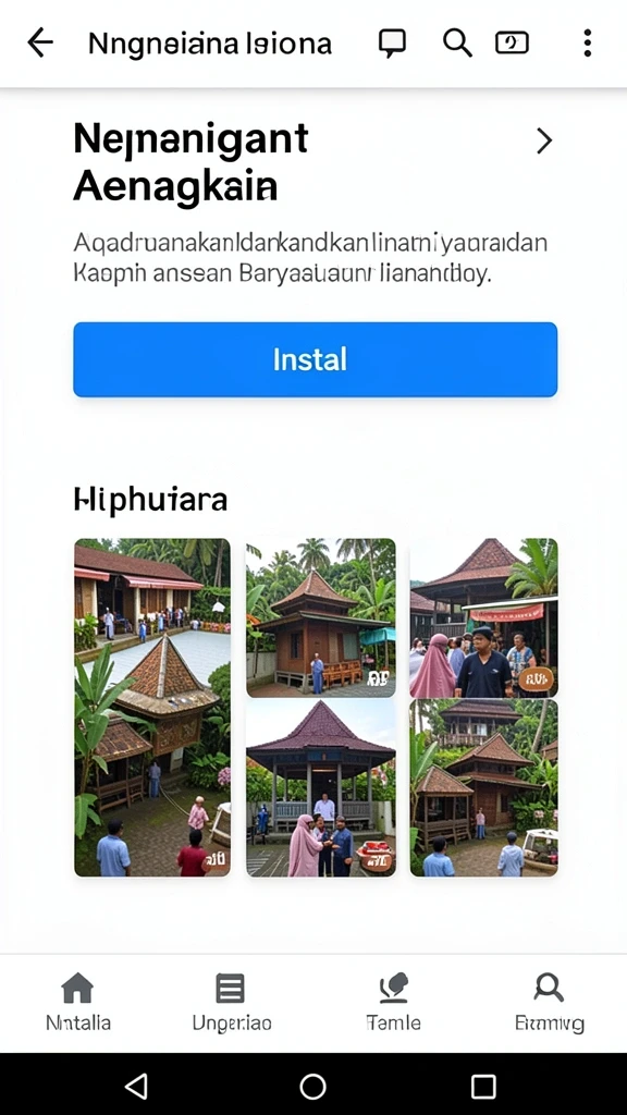 Tampilan antarmuka yang ramah pengguna.