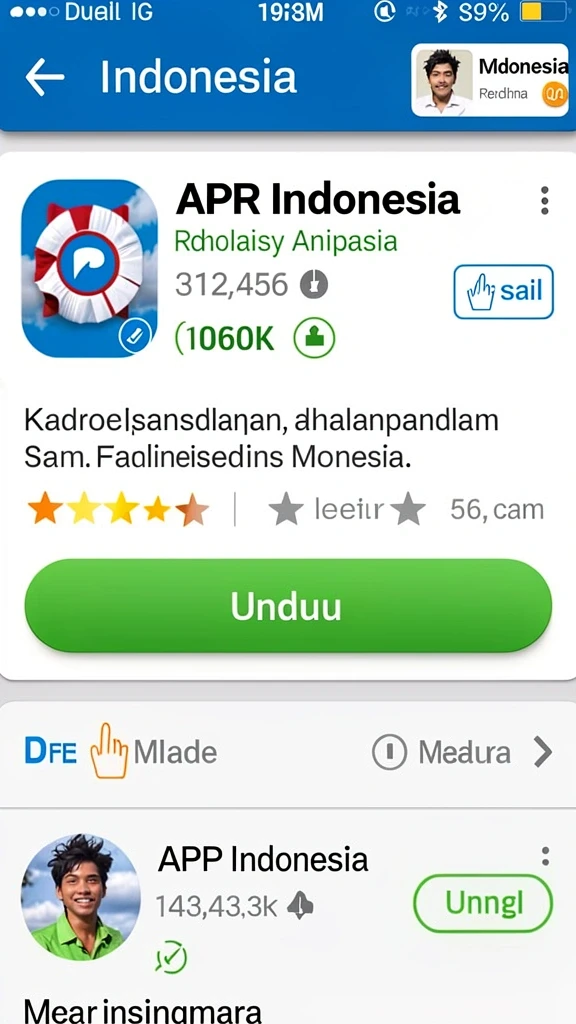 Tantangan level yang mendebarkan dan seru.