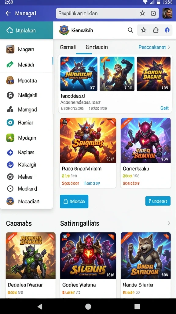 Karakter-karakter menarik dan unik.