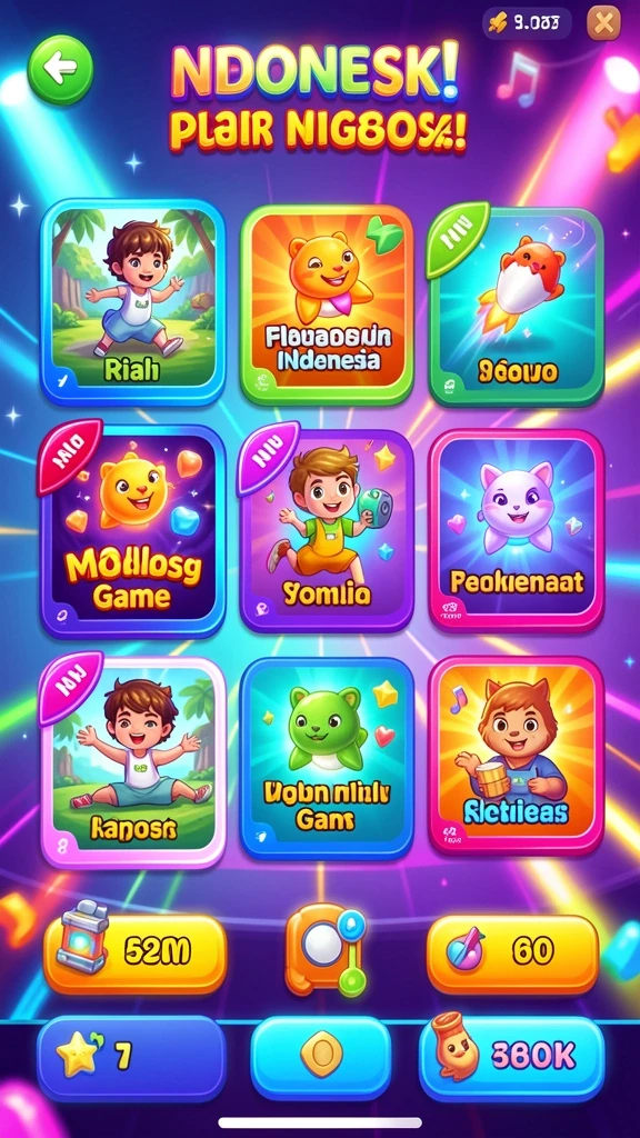 Karakter-karakter unik yang bisa Anda pilih.