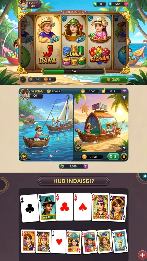 Beragam pilihan mesin slot yang siap dimainkan.