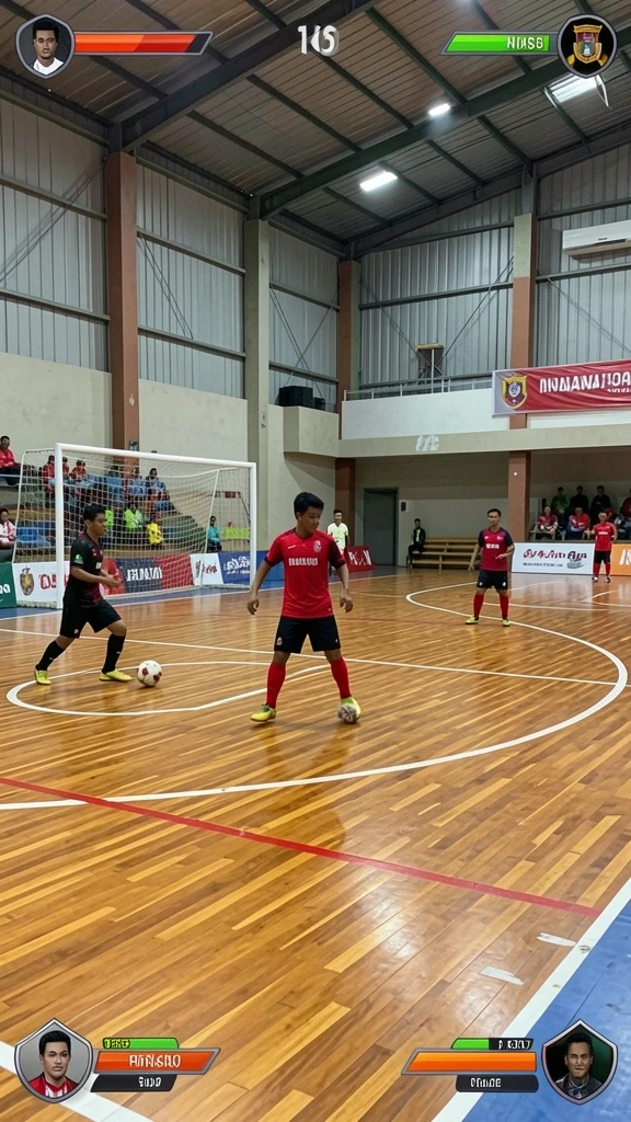 Pertarungan epik melawan musuh yang kuat.