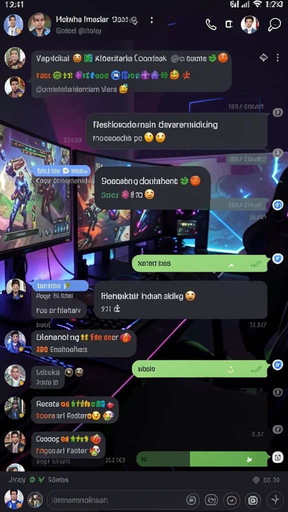 Bertarung melawan pemain lain secara real-time.