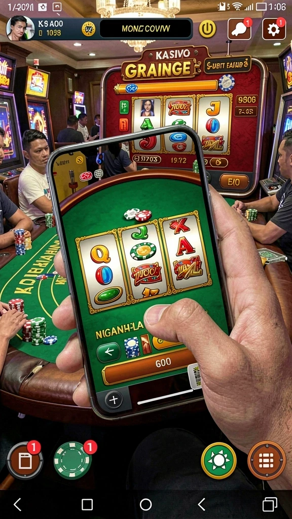 Tampilan awal IDAGAME yang menarik dan user-friendly.