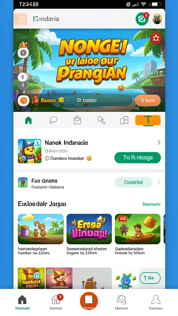 Tampilan antarmuka yang menarik dan mudah digunakan.