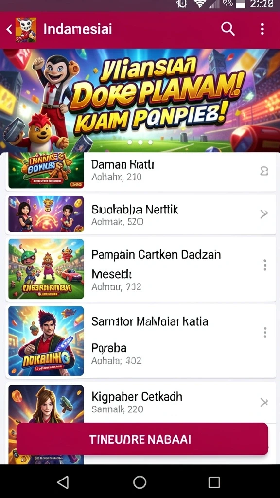 Tampilan antarmuka yang intuitif dan mudah digunakan.