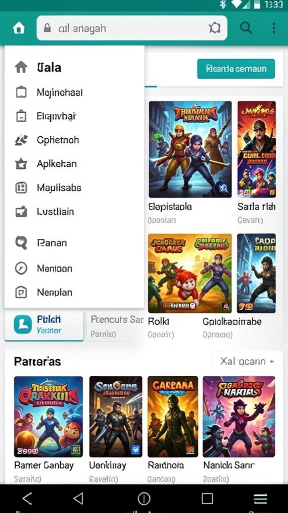 Tampilan antarmuka pengguna yang menarik dan mudah digunakan.
