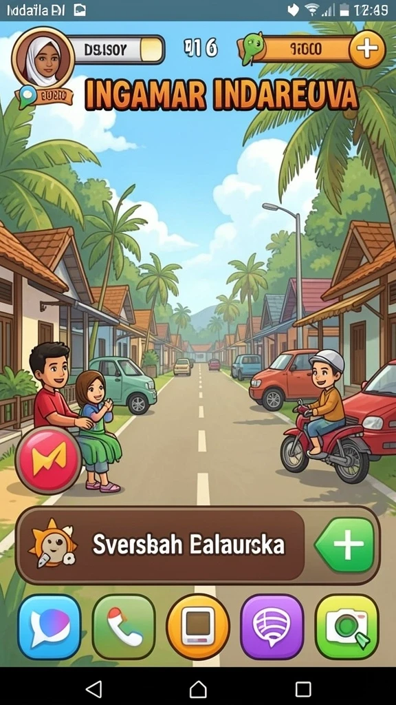 Tampilan antarmuka yang modern dan menarik.