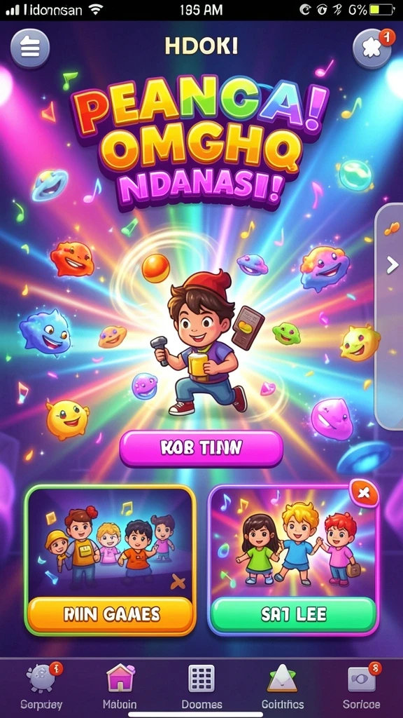 Karakter-karakter unik yang bisa dikustomisasi.