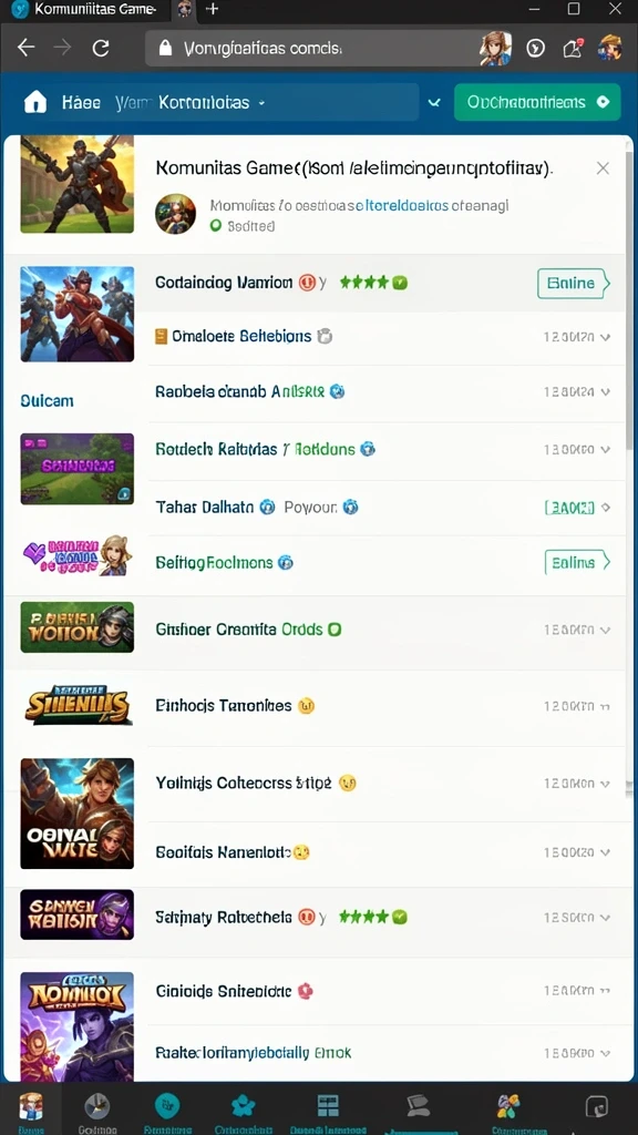 Screenshot menunjukkan pertempuran melawan monster yang menantang.