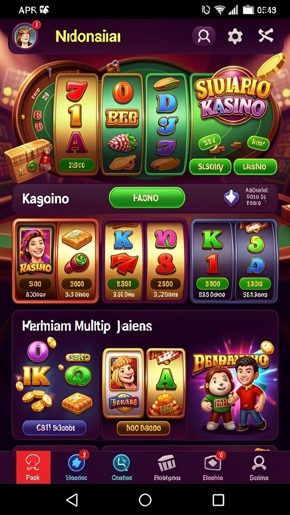 Screenshot menampilkan fitur interaksi dengan teman pemainan.