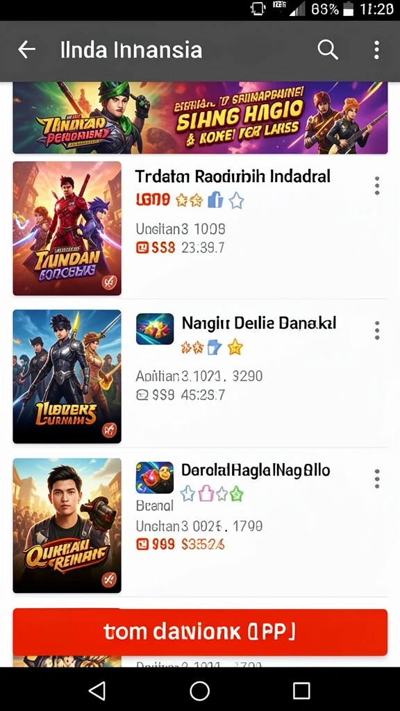 Tampilan awal KEREN77 yang menarik dan intuitif.