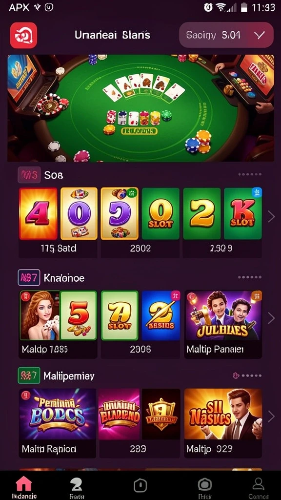 Aksi seru di dalam pertempuran level yang menantang.