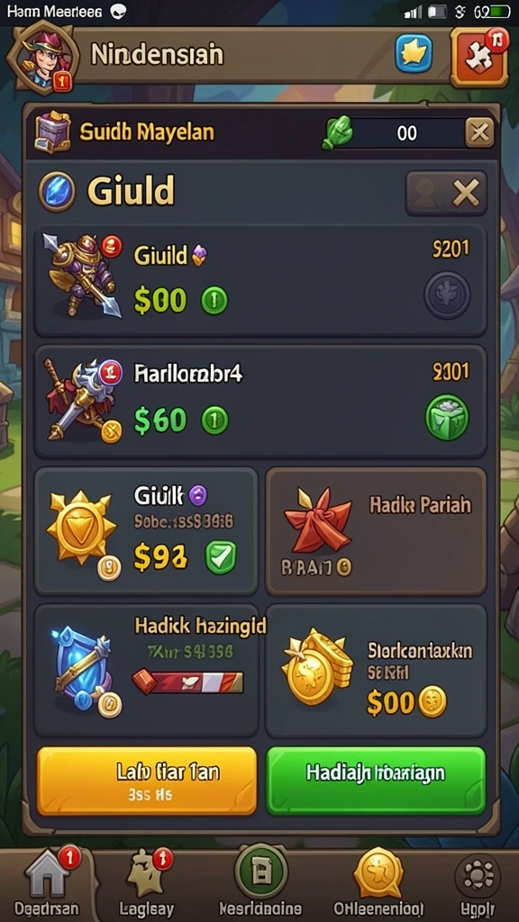 Level yang menantang yang akan menguji keterampilan bermain Anda.