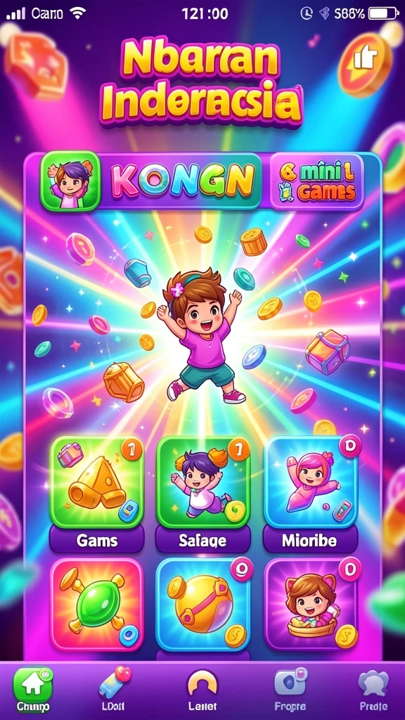 Berbagai karakter unik untuk dipilih.
