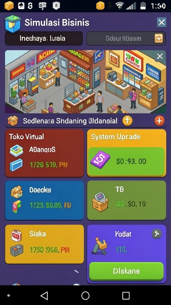 Fitur permainan yang adiktif dan menantang.