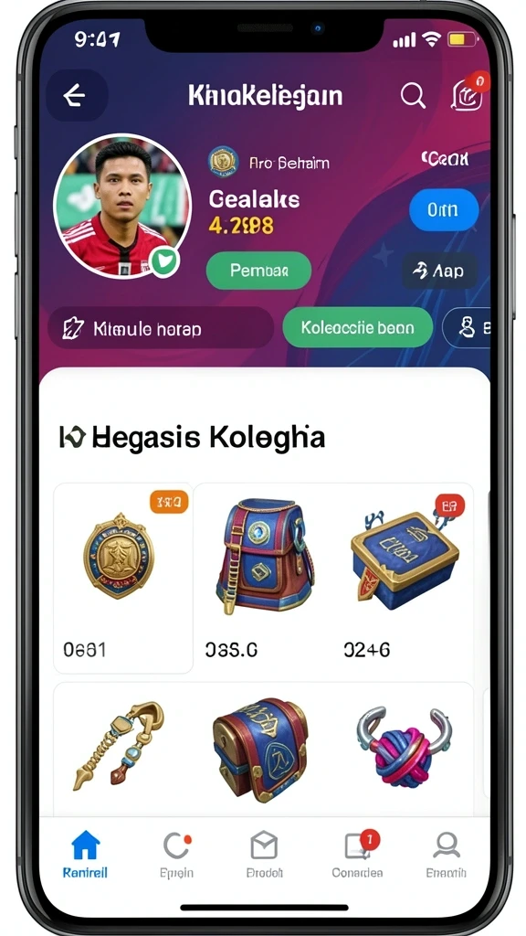 Tampilan antarmuka yang ramah pengguna.