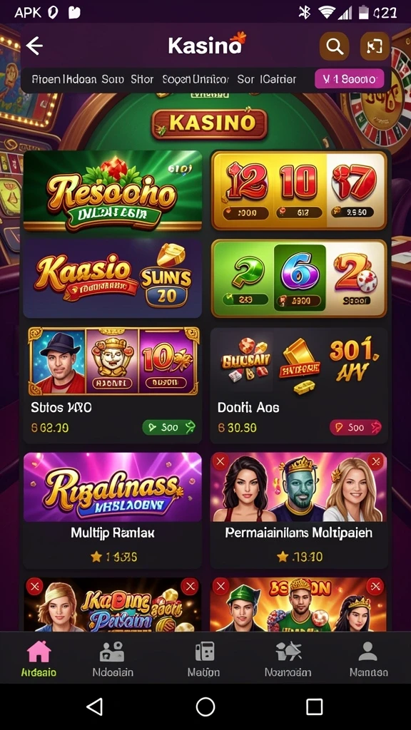 Screenshot MENANG666 - Antarmuka yang menarik dan ramah pengguna.