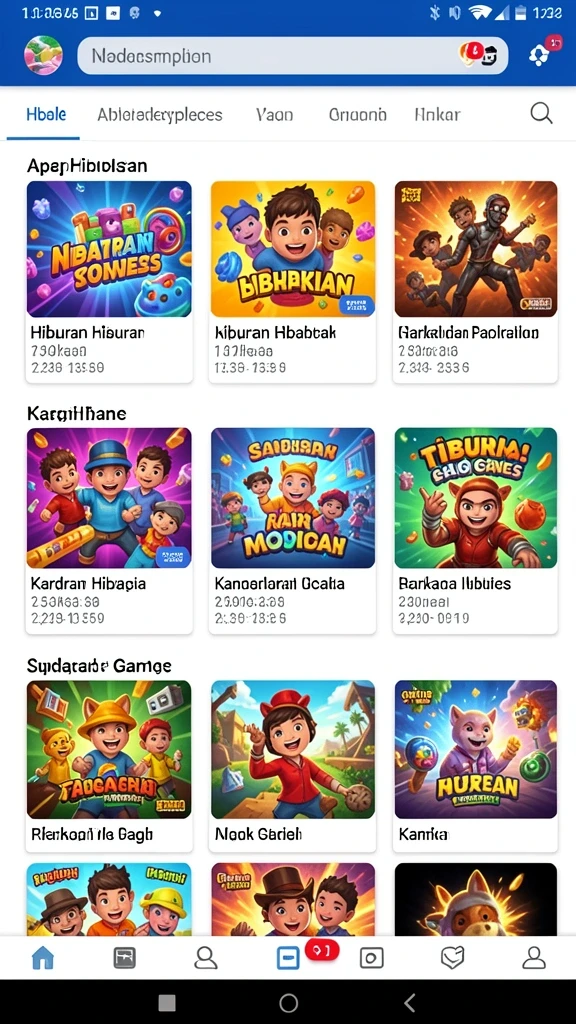 Antara permainan slot yang penuh warna dan efek suara yang menarik.