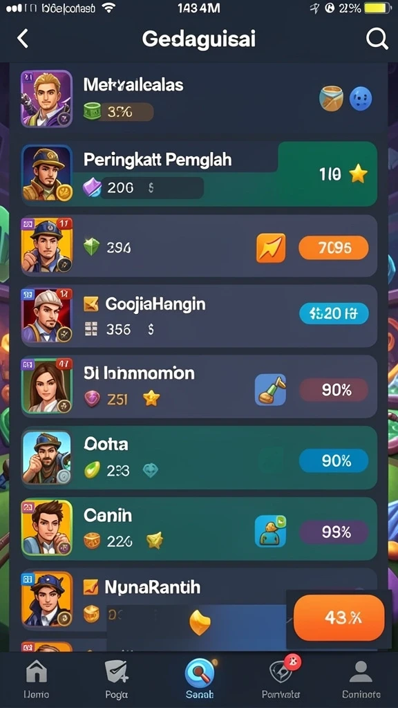 Interaksi multiplayer yang seru bersama teman-teman.