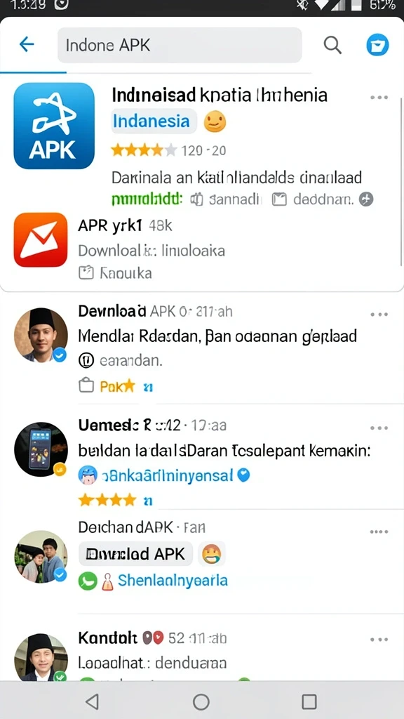 Tampilan level yang menarik dan penuh warna.