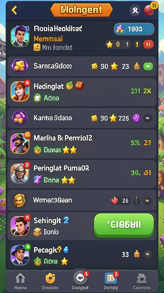 Misi yang menantang dan mengasah kemampuan strategi.