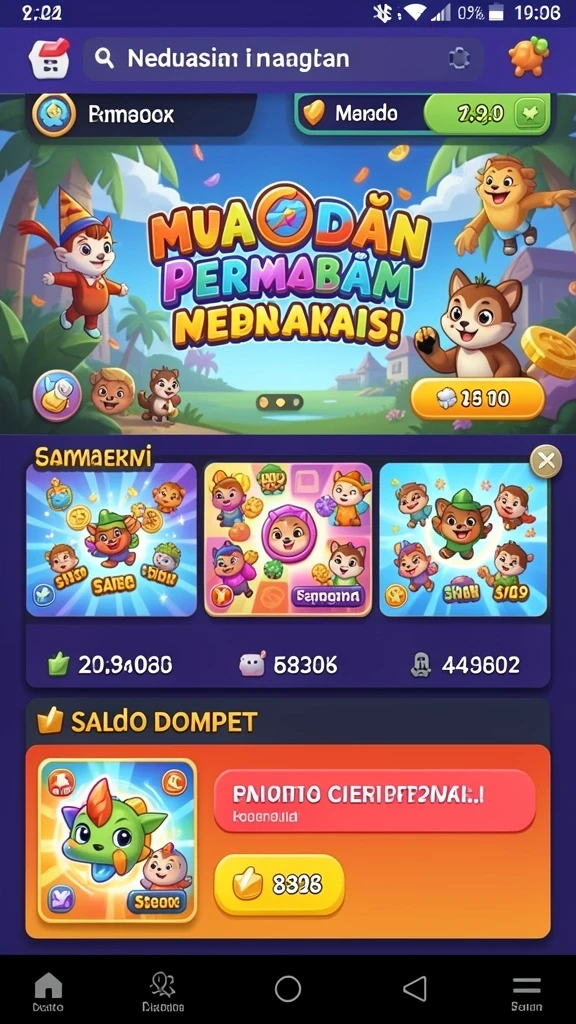 Misi-misi menantang dengan hadiah menarik.