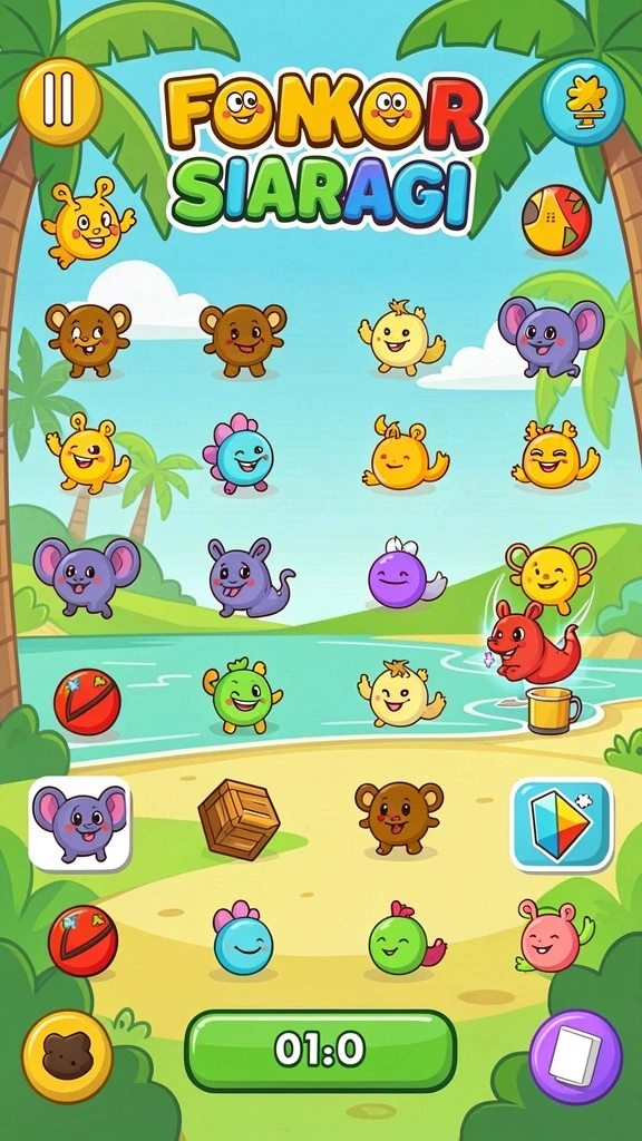Beragam permainan slot yang menghibur.
