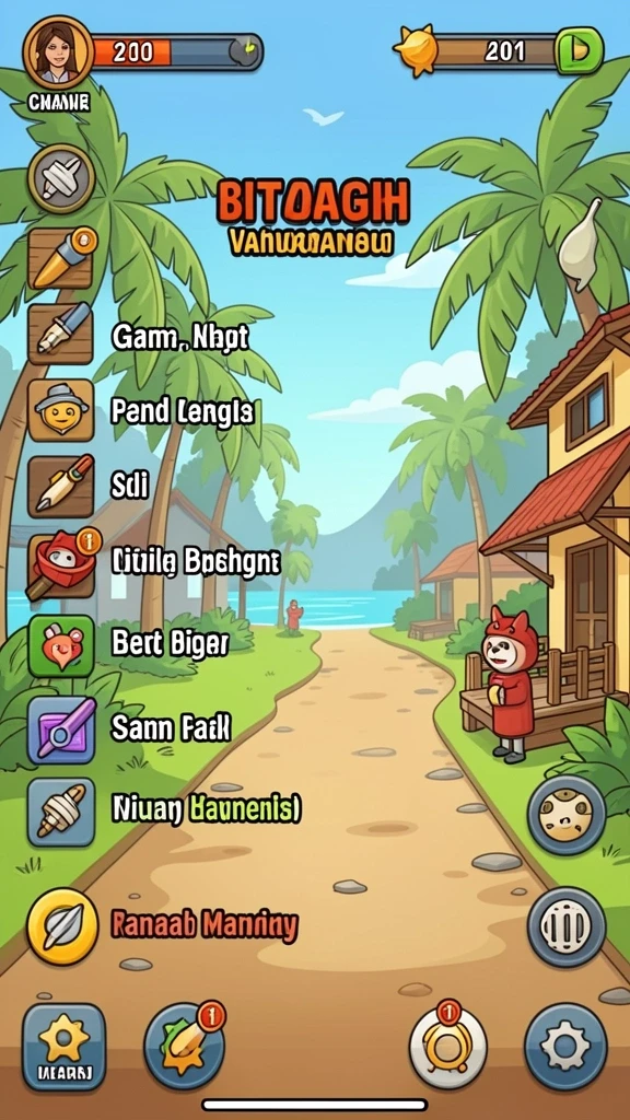 Diverse pilihan permainan dengan tema yang unik.