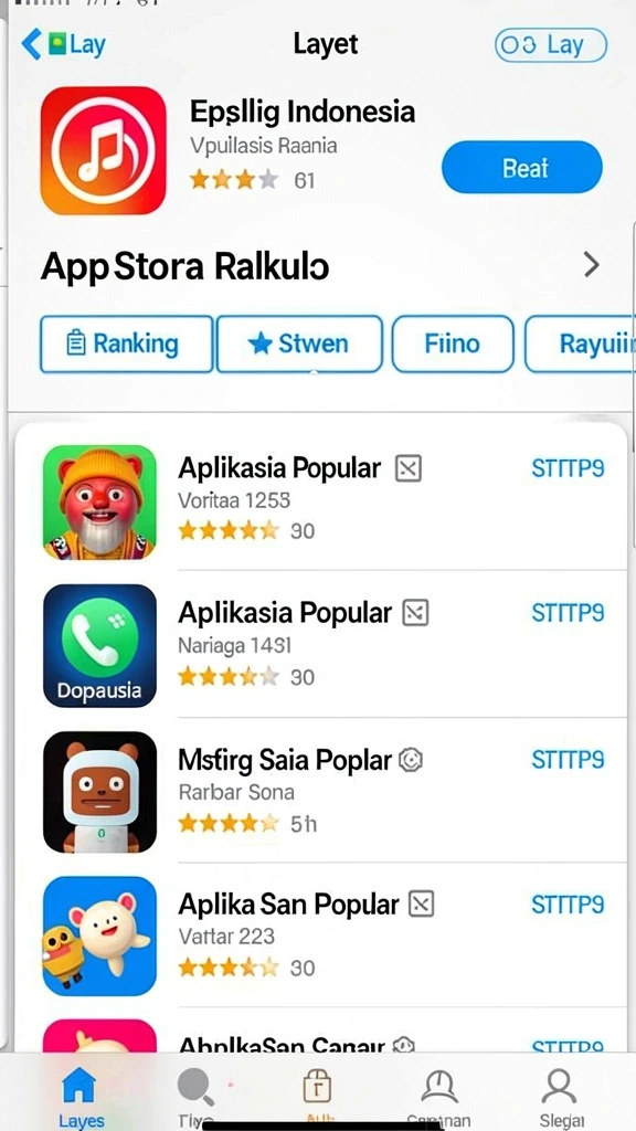 Screenshot menunjukkan karakter bermain dengan latar belakang menawan.