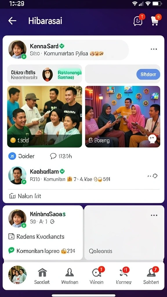 Tampilan antarmuka yang user-friendly.