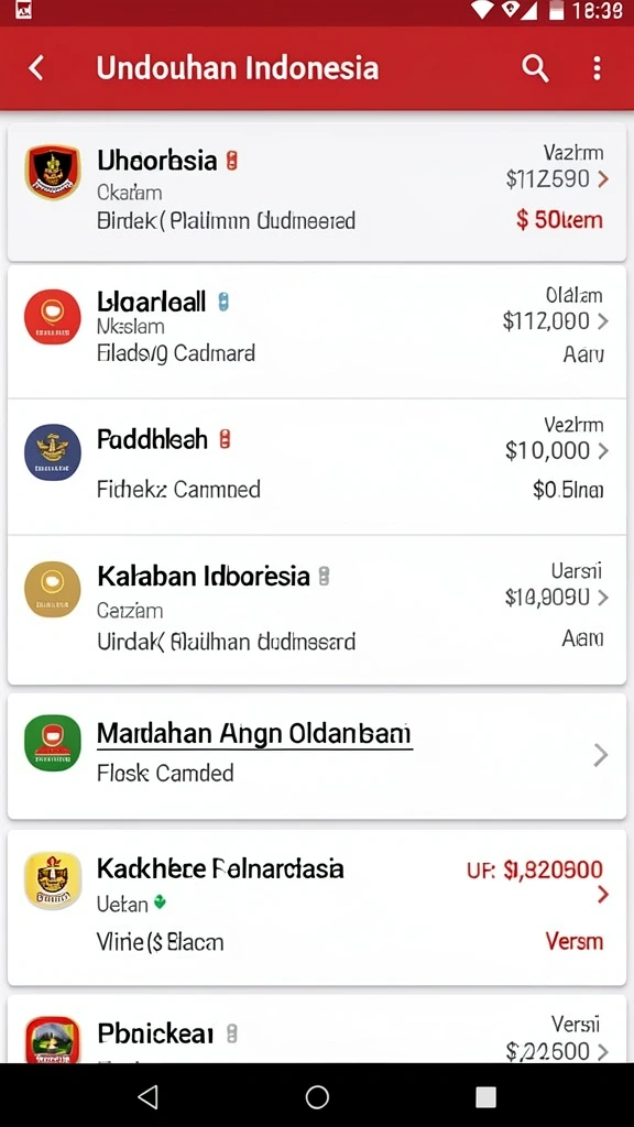 Antarmuka pengguna yang intuitif dan mudah digunakan.