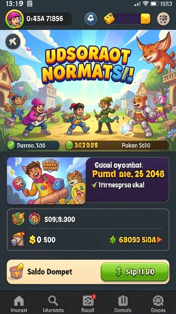 Karakter-karakter unik dengan kemampuan spesial.