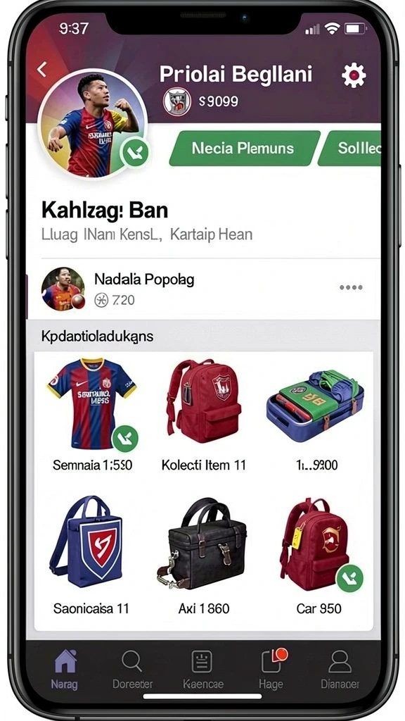 Tampilan antarmuka yang sederhana dan intuitif.