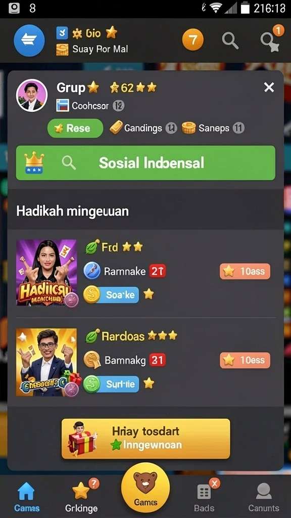 Dapatkan pengalaman bermain yang tak terlupakan.