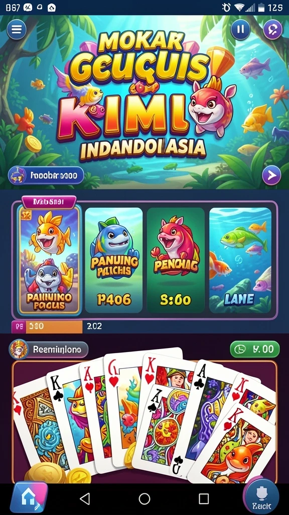 Screenshot menunjukkan grafis yang menakjubkan dari YN777.