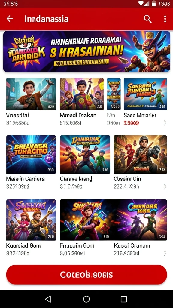 Karakter yang berwarna dan unik.