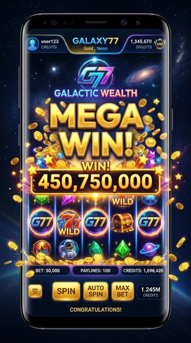 galaxy77 — menu pengaturan